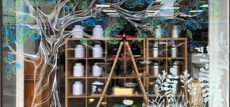 MURAL BLOSSOMS …. MURAL BLOSSOMS ….