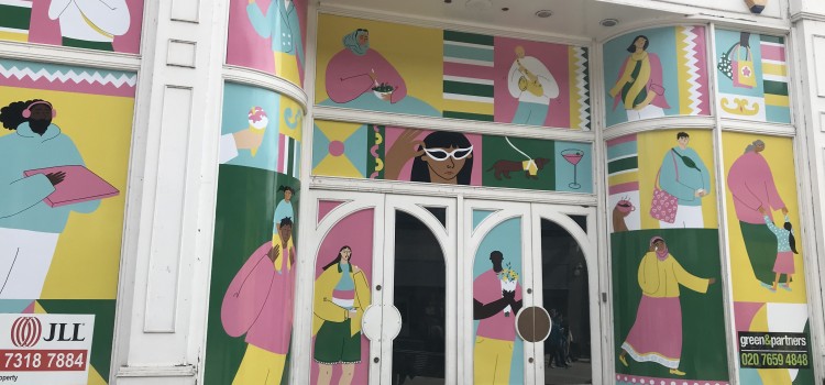 THE CITY COMES TO LIFE WITH EYE-CATCHING ART WORK THE CITY COMES TO LIFE WITH EYE-CATCHING ART WORK