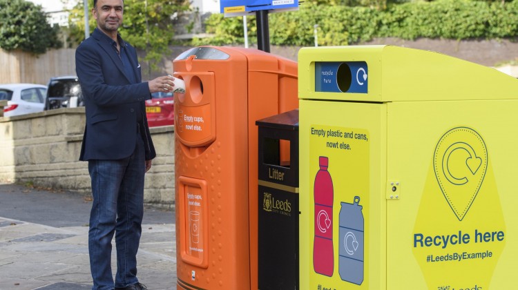 NEW BINS LAUNCHED ACROSS LEEDS NEW BINS LAUNCHED ACROSS LEEDS