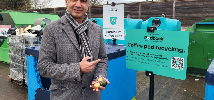 USED COFFEE PODS RECYLING TRIAL USED COFFEE PODS RECYLING TRIAL